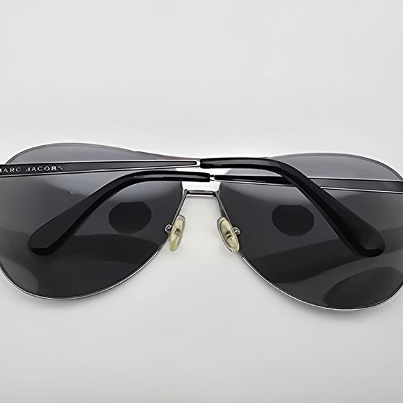 Marc by Marc Jacobs MMJ244/S Gunmetal Frame Blue Mirror Lens Aviator Sunglasses main image 11